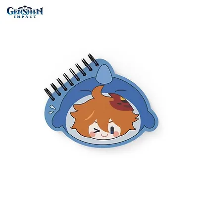 Блокнот 11*10 "Teyvat Zoo Themed Tartaglia" спираль - фото 5