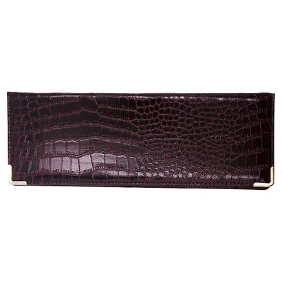 Планинг дат. 2026г. 56л "Business Premium. Grand croco" бордо, 7Б, тв.переплет, настольный, иск.кожа, обл.поролон, евроспираль, съемный тонир.блок, мет.уголки, инд.уп - фото 5