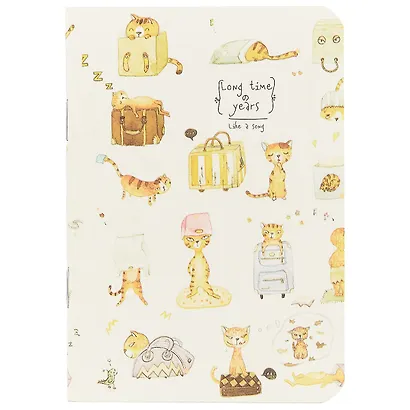 Записная книжка «Жизнь кота», линейка, 20 листов, B7 - фото 3