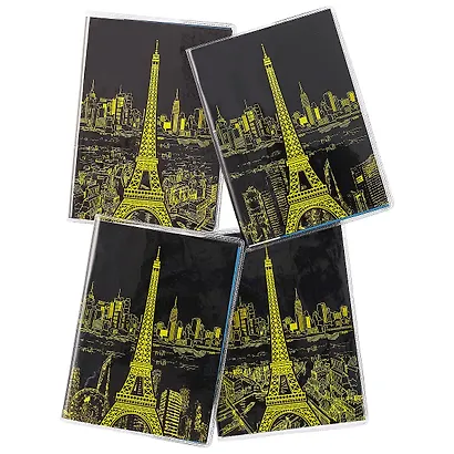 Записная книжка «Paris» А6, 56 листов, нелинованная, AnAn, в ассортименте - фото 4