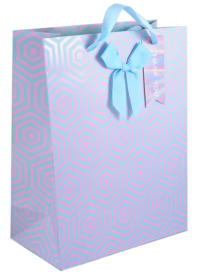 Пакет А4 32*26*12,5 "Multicolor" нейтр. бум.мат.ламинат - фото 3