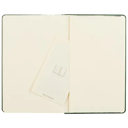 Записная книжка Moleskin Classic Large, зелёная, 120 листов, А5 - фото 4