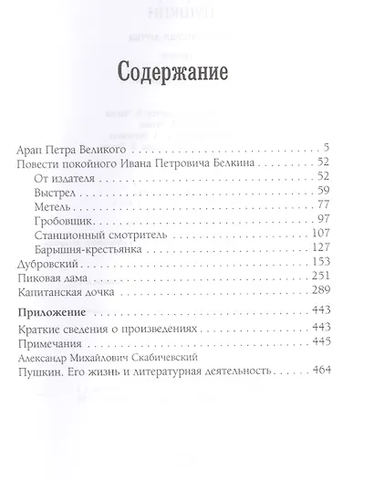 Капитанская дочка. Избранное - фото 2