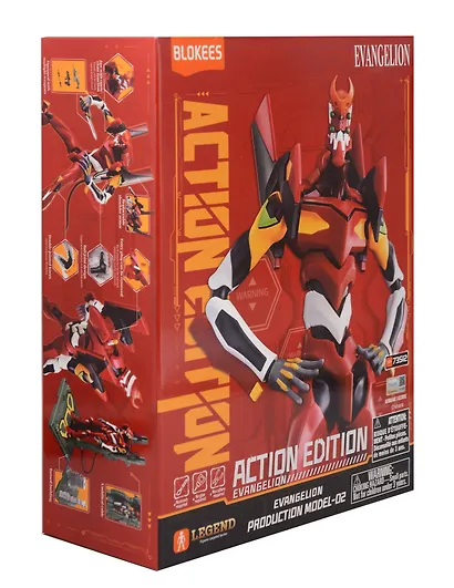 Блокис Конструктор Eвангелион Ева-02 Action Edition Blokees - фото 2
