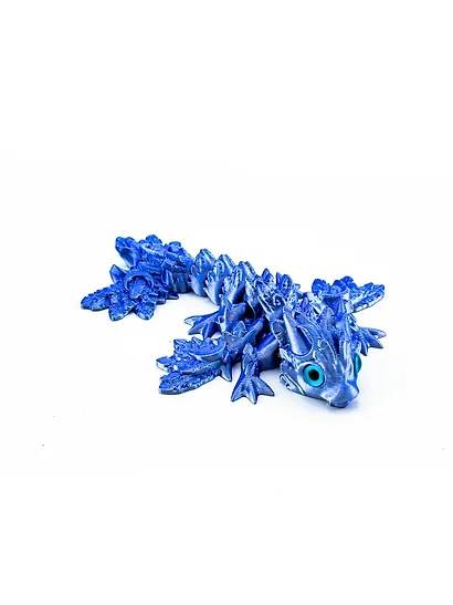 Фигурка 3D Дракончик Малыш Лу (пластик) (14х11) (910) - фото 1