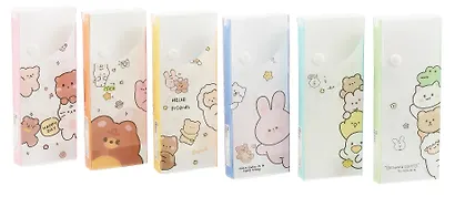 Пенал корпусный "Little animals" на кнопке, ассорти - фото 2