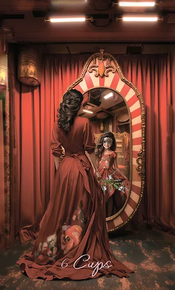 Таро Венецианского цирка (89 карт + инструкция по QR-коду) - фото 13