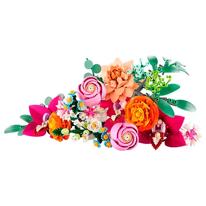 LEGO Botanical Collection: Красивый букет розовых цветов, 749 деталей (10342) - фото 4