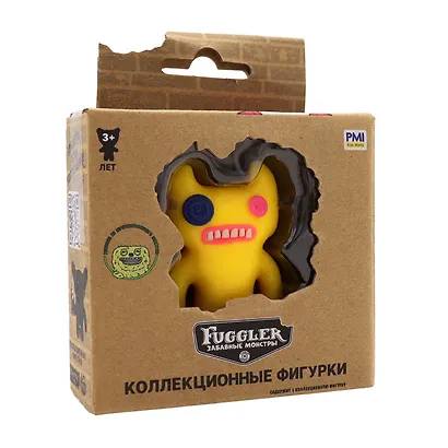 Коллекционная фигурка Fugglers Задира (желтый) (FG2012-23) - фото 3