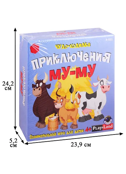 Настольная игра «Приключения Му-Му», Play Land - фото 2