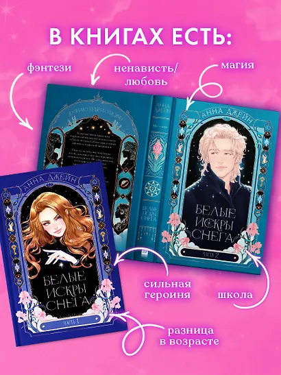 Белые искры снега. 1+2 часть в футляре - фото 9