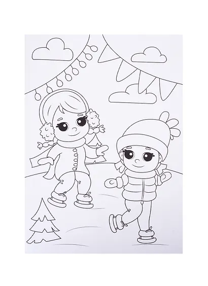 Страна девчонок. Раскраска - фото 4