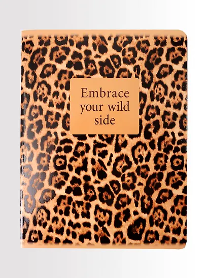 Тетрадь 48 листов в клетку "Леопард" - фото 4