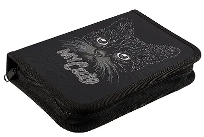 Пенал 1 отделение "Мой котик" 20*14 см - фото 3