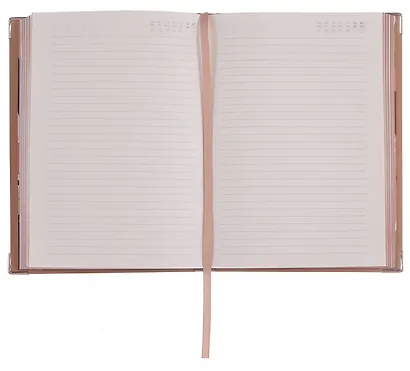 Ежедневник недат. А6+ 160л "Анро" коричневый, кожзам, интегр.переплет, тисн.фольгой, металл.уголки, закругл.углы, офсет, справ.мат-лы, ляссе, инд.уп - фото 7