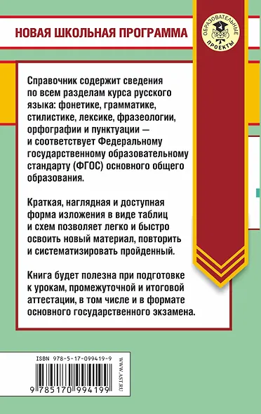 Русский язык в таблицах и схемах. 5-9 классы - фото 2
