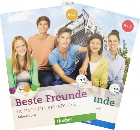 Beste Freunde B1. Paket Arbeitsbuch B1/1 und B1/2. Deutsch fur Jugendliche mit CD (  2- )