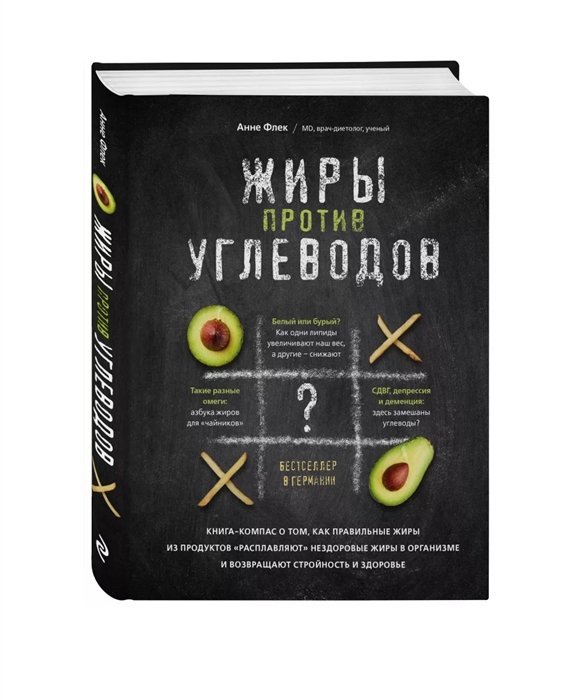 Флек Анне - Жиры против углеводов. Книга-компас о том, как правильные жиры из продуктов «расплавляют» нездоровые жиры в организме и возвращают стройность и здоровье