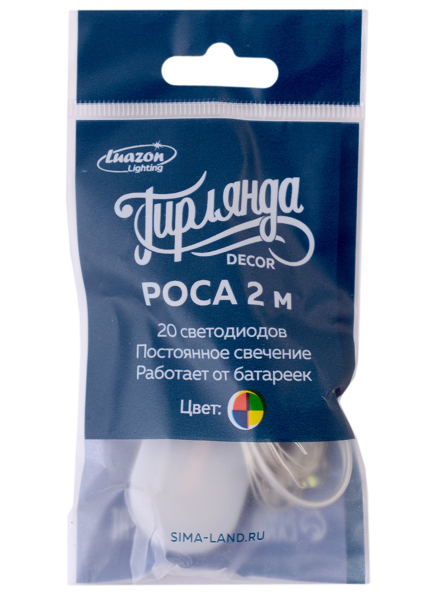 

Гирлянда LED Нить (2 м)