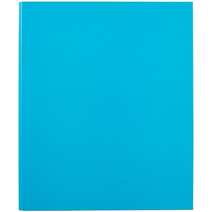 Папка на двух кольцах «Neon», Erich Krause, голубая, А4