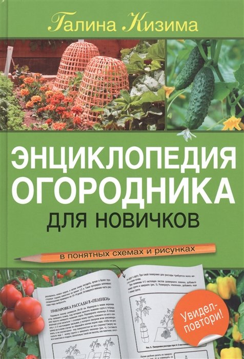 Энциклопедия огородника для новичков в понятных схемах и рисунках