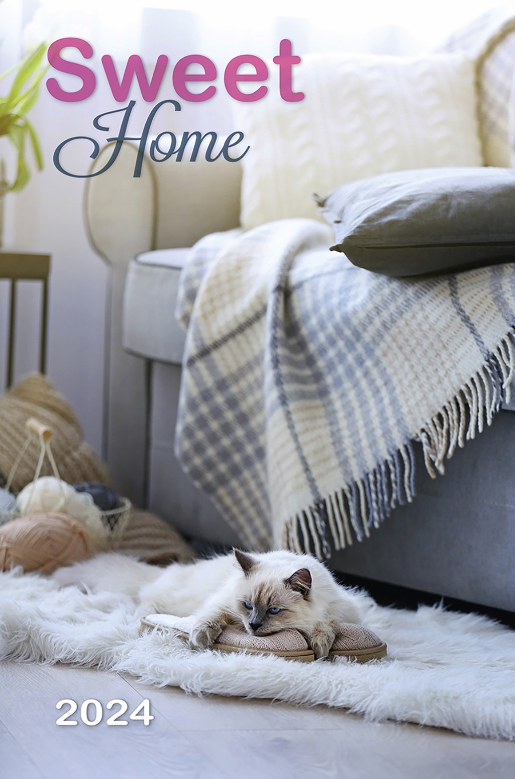 

Календарь 2024г 370*560 "Sweet Home (Милый дом)" настенный, на спирали