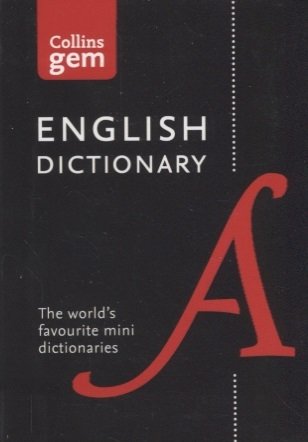 Collins English Dictionary Gem Edition. 85,000 words in a mini format  цена и фото