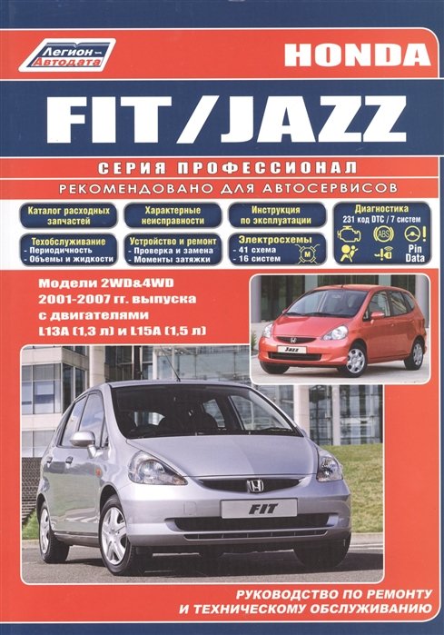 Honda Fit / Jazz.  2WD&4WD 2001-2007 .    L13A (1, 3 .), L15A (1, 5 .).      