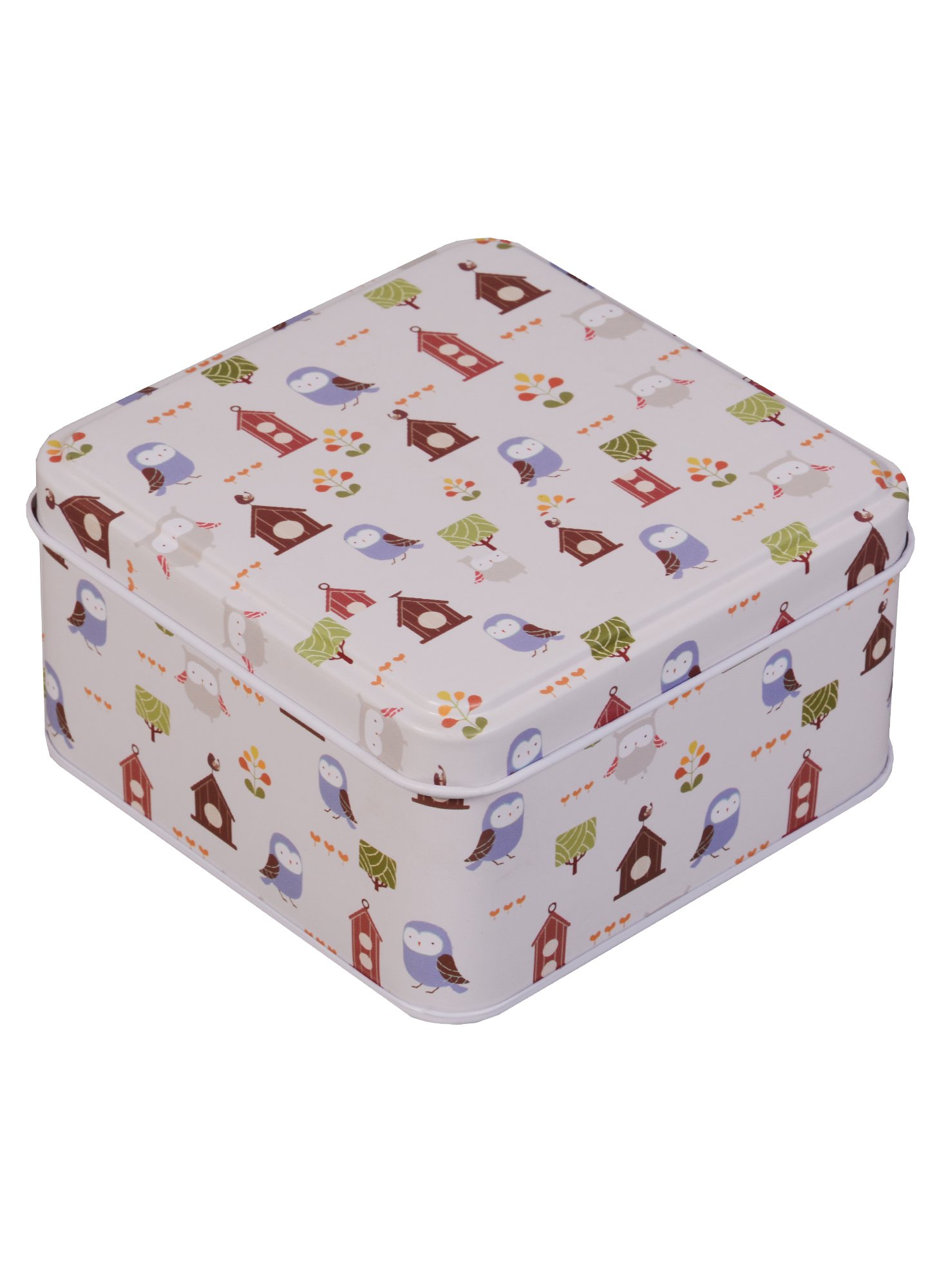 

Шкатулка "Совы и домики"