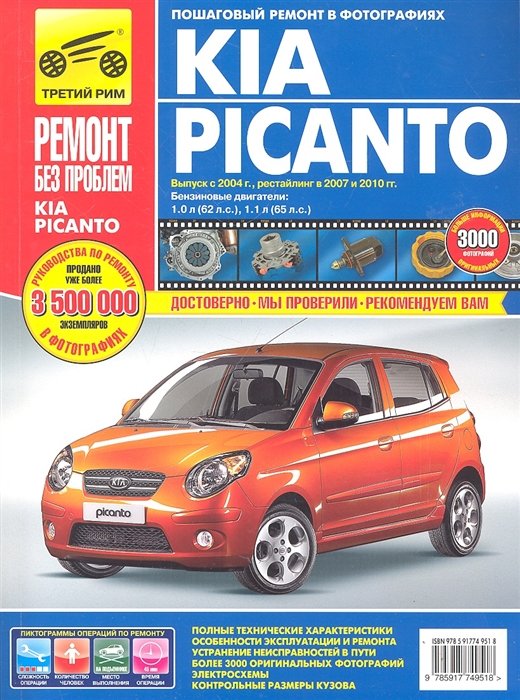 Kia Picanto.   ,    .   2004 .   2007  2010 .  : 1, 0  (62 ..), 1, 1  (65 ..)  