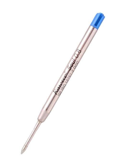 

Стержень для шариковых ручек "G2" 0.8 мм, синий, KAWECO