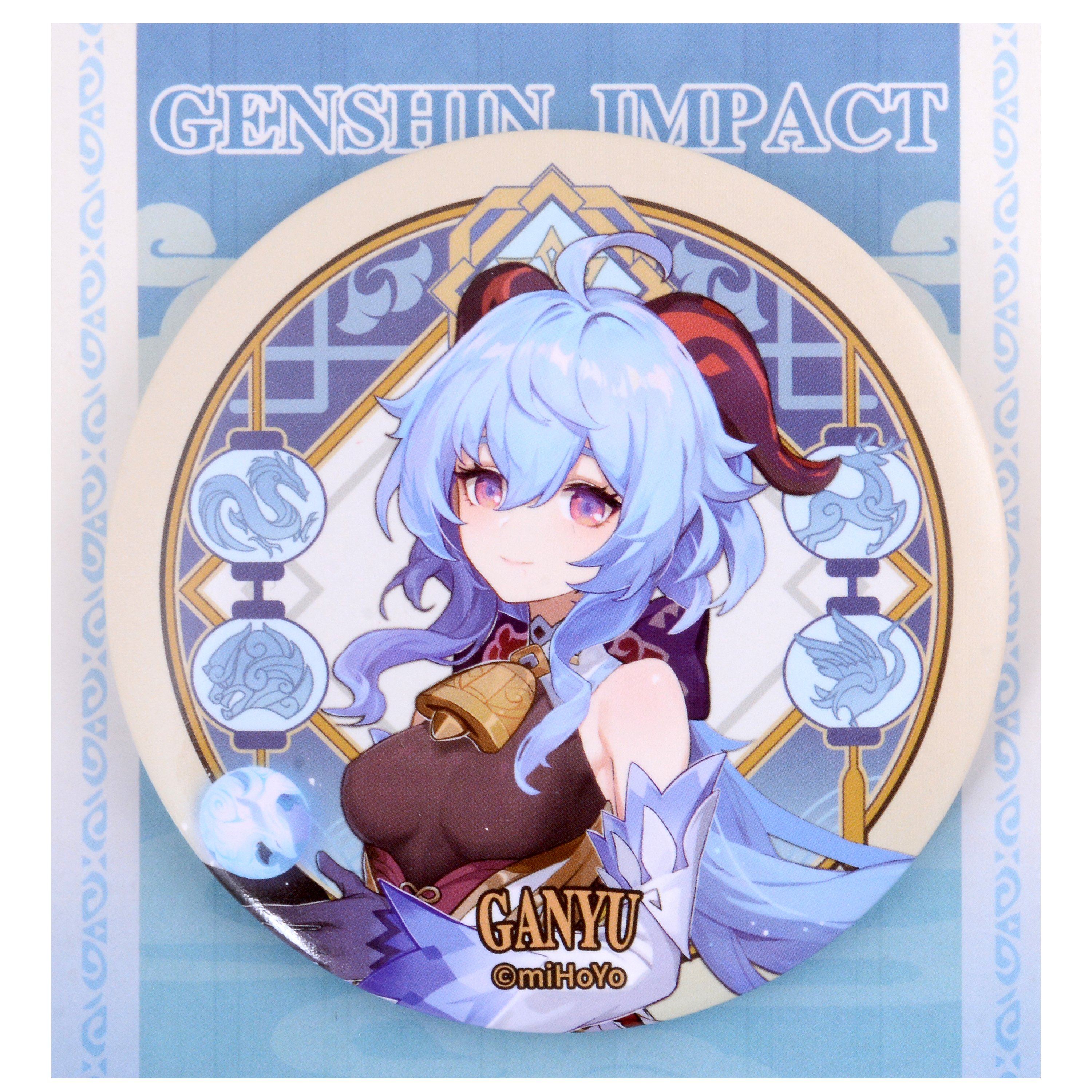 

Значок Genshin Impact Liyue Harbour Character Can Badge Ganyu