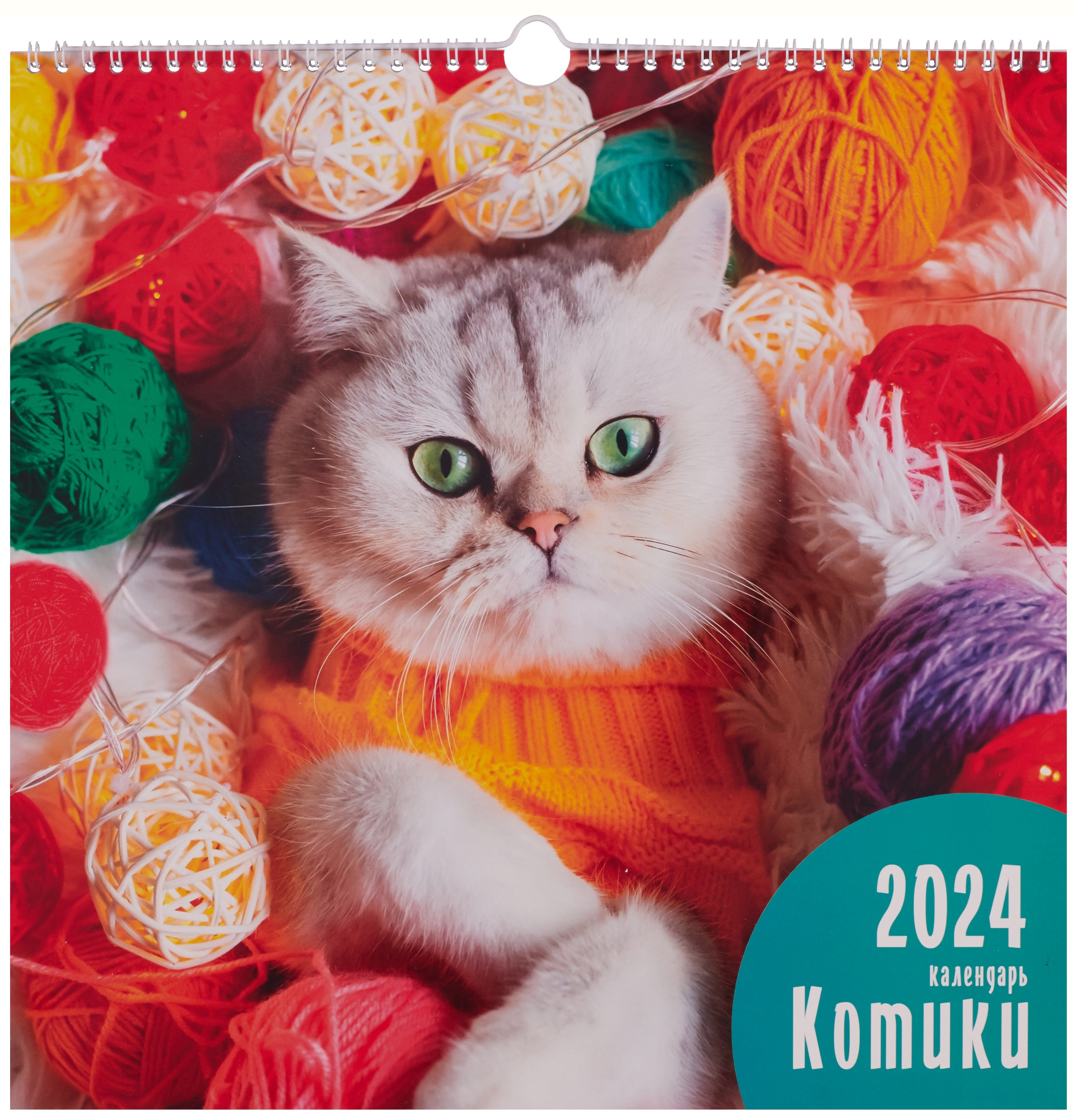 

Календарь 2024г 320*320 "Домашние любимцы. 5" настенный, на спирали