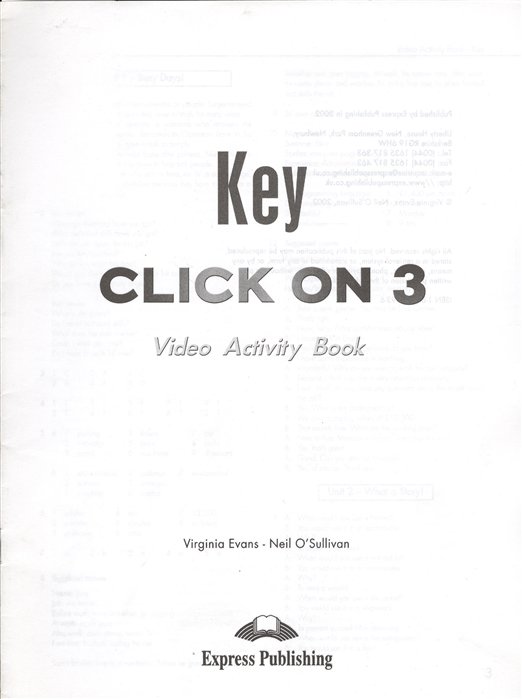 Click On 3. Video Activity Book Key. Pre-intermediate.      