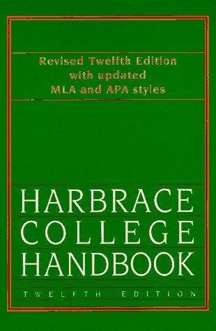 John C. Hodges Harbrace College Handbook 12th группа авторов the handbook of global health policy
