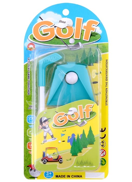  - Набор для игры в мини гольф. 7 предметов, 28х13,5см