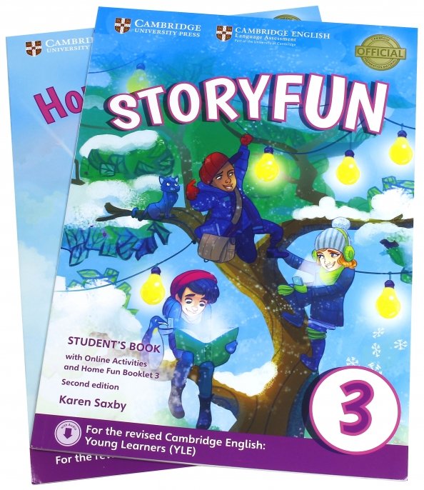 

Storyfun for Movers. Level 3. Students Book with Online Activities and Home Fun Booklet 3 (комплект из 2-х книг)