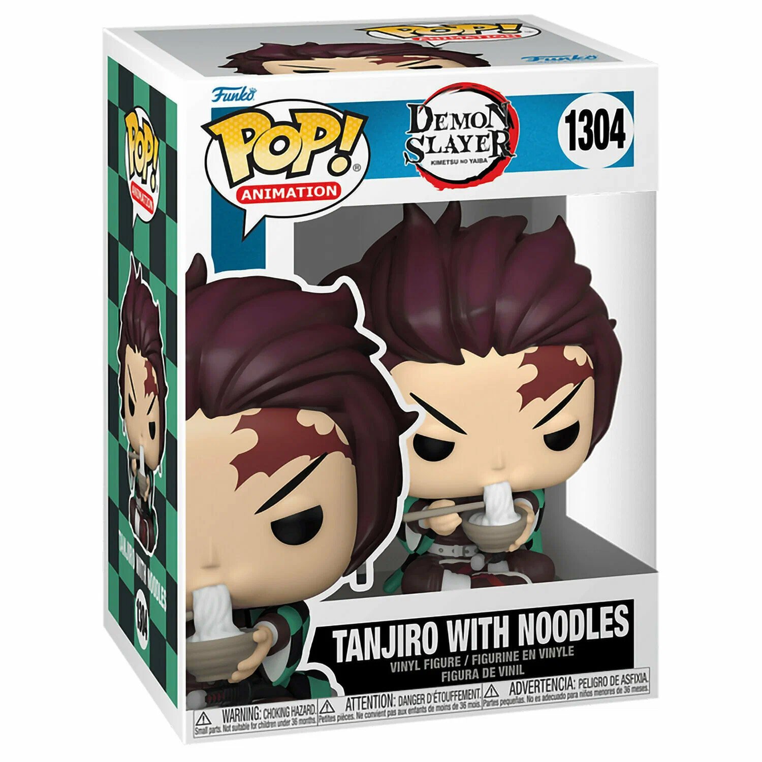 

Фигурка Funko POP! Animation Demon Slayer Tanjiro w/Noodles (1304) 57346