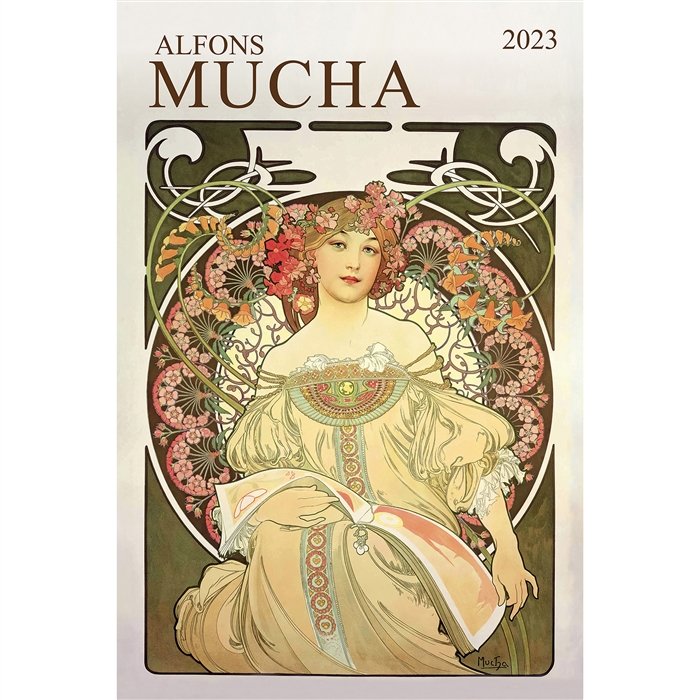 Календарь настенный на 2023 год "Alfons Mucha"