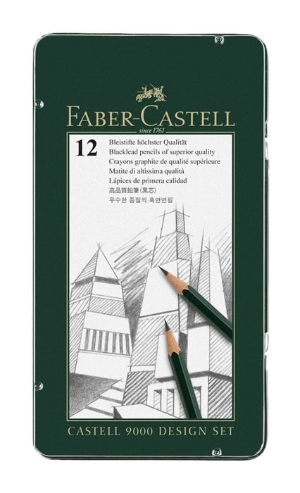  .. FABER-CASTELL 9000   , 12 ./