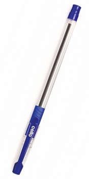 цена Ручка шариковая, Cello SLIMO GRIP 0,7мм, игловидный пишущий наконечник 0,6мм, синяя