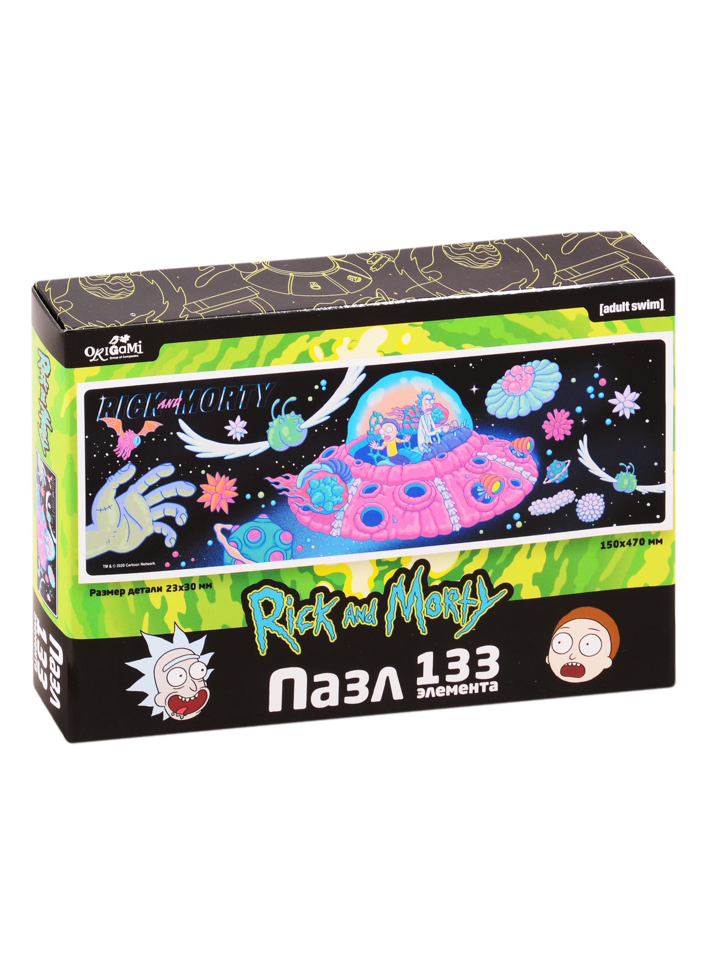 

Пазл 133 эл. Рик и Морти. Космос