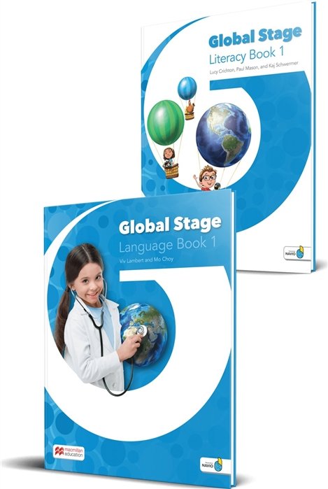 Lambert V., Choy M. - Global Stage 1. Literacy Book 1 and Language Book 1 with Navio App (комплект из 2 книг)