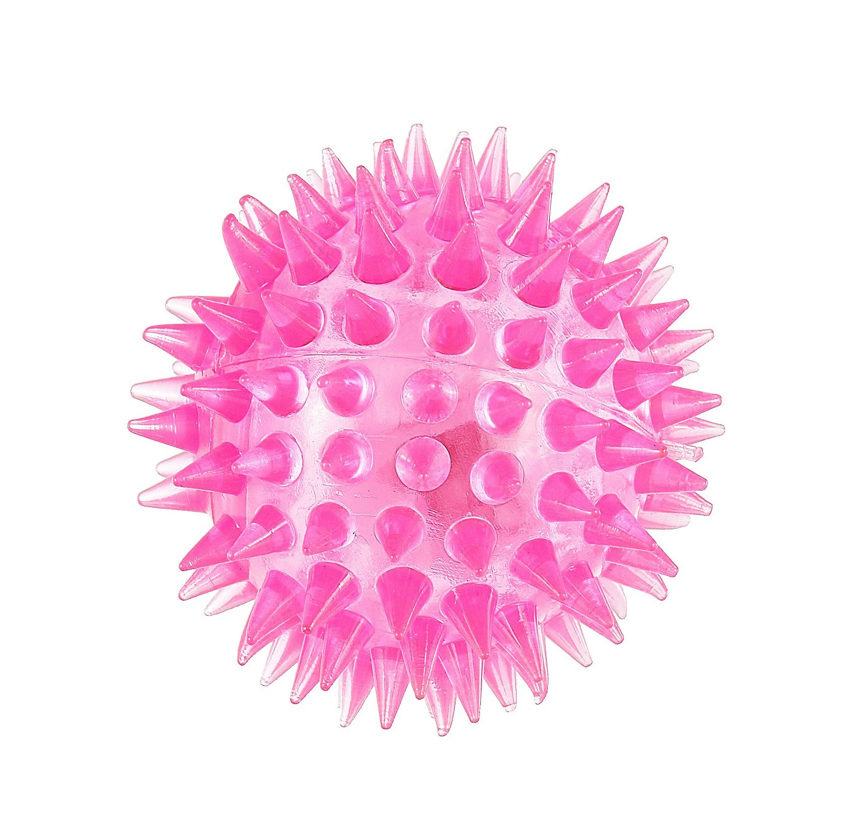 

Игрушка, Мяч прыгун с шипами, свет, 4,5см