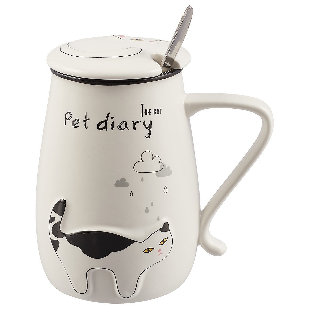 

Кружка с крышкой «Pet diary», 450 мл