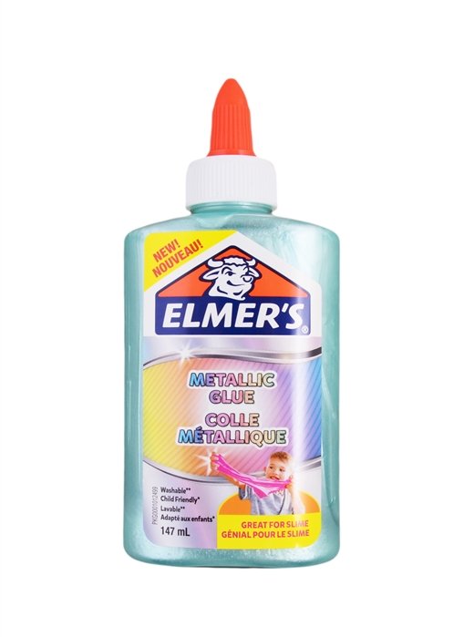 

Клей для слаймов металлик 147мл, фиолетовый, Elmers