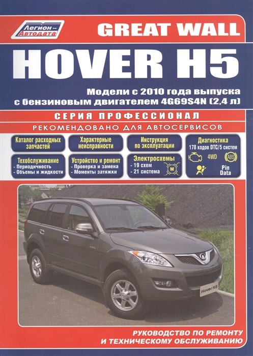 Great Wall HOVER H5.   2010      4G69S4N (2, 4 .)      