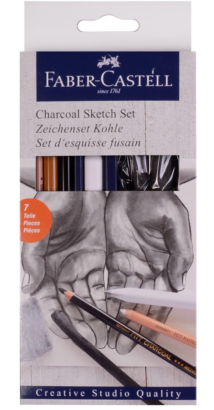 

Набор для рисования "Уголь", в картонной коробке, 7 предметов