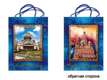 

Пакет "Исаакий-Спас",17х23х10 см