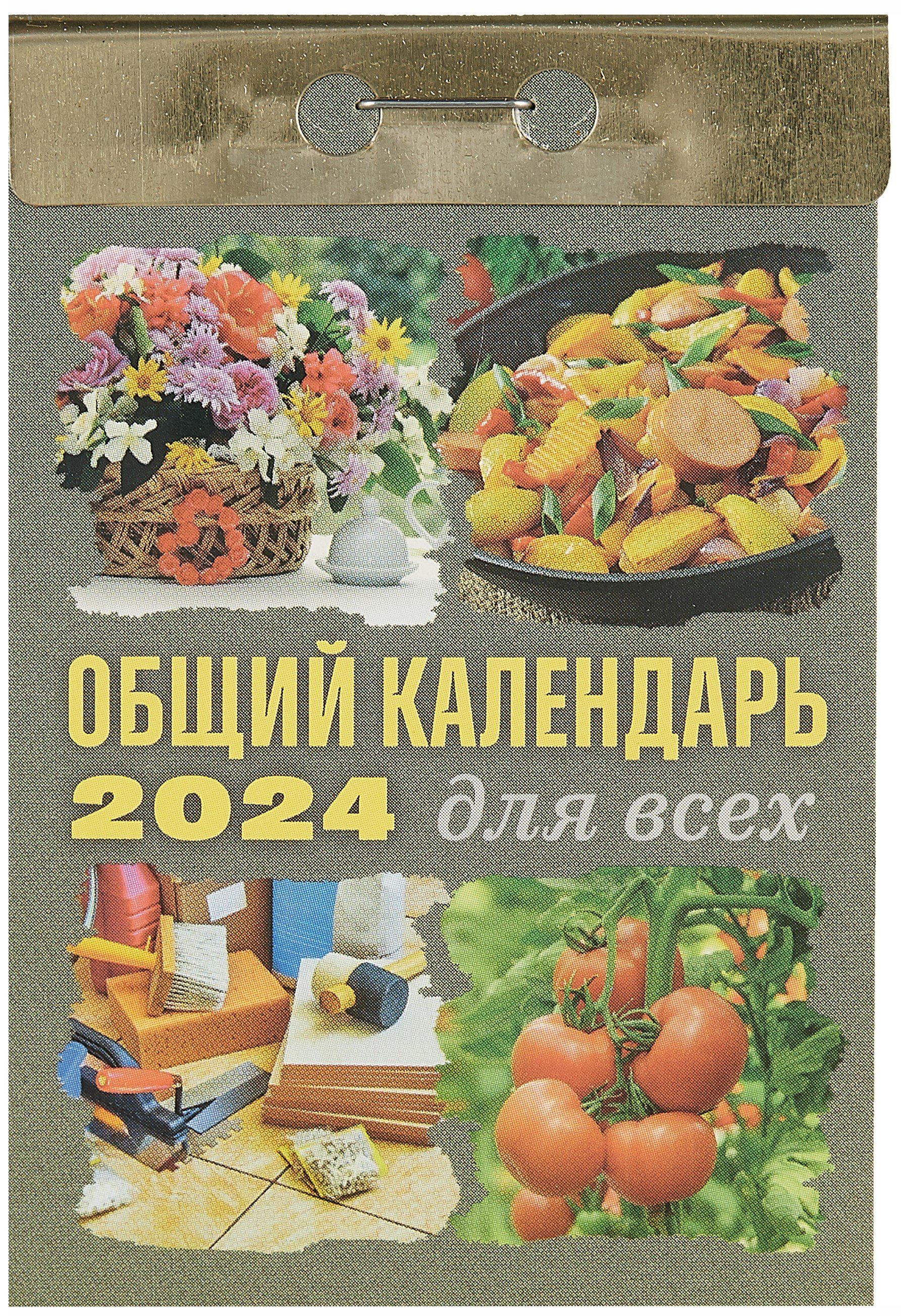 

Календарь отрывной 2024г 77*114 "Общий календарь (для всех)" настенный